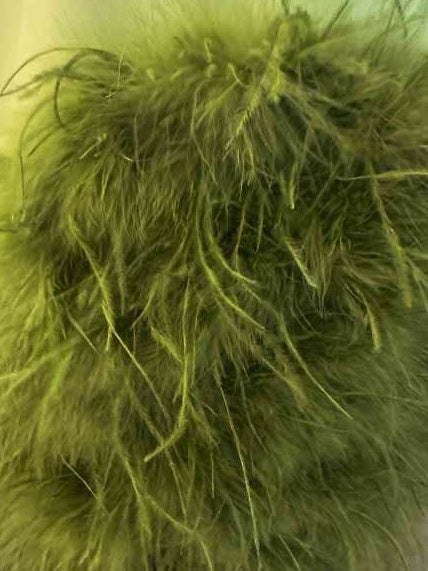 Sheath/Column Off-the-Shoulder Short Sleeves Tea-Length Unique Mother of the Bride Dresses with Feathers