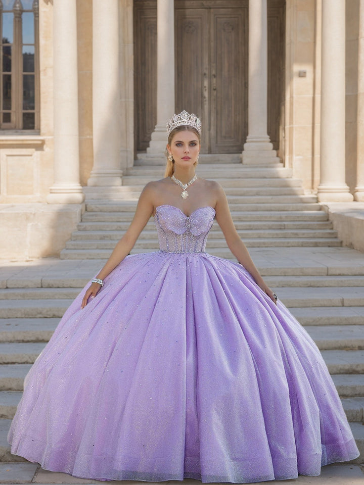 Ball Gown Sweetheart Strapless Sleeveless Floor-length Long Formal Dresses with Sequins