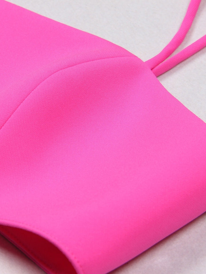 Women's Fuchsia 3 Piece Double Breasted Prom Suits