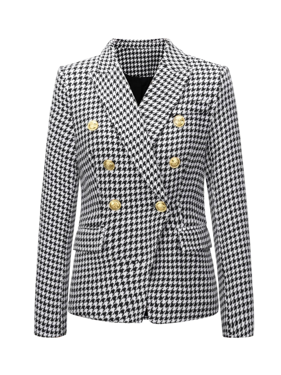 Women鈥檚 Peak Lapel Double Breasted Blazer