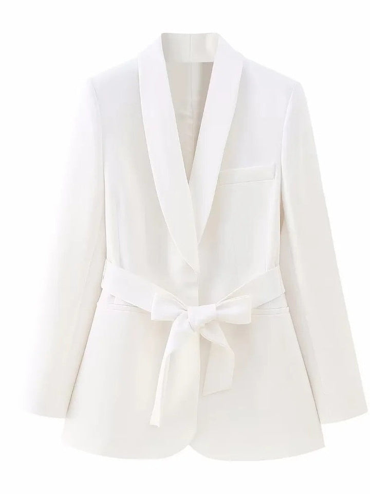 Women's 2 Piece Shawl Lapel Suits