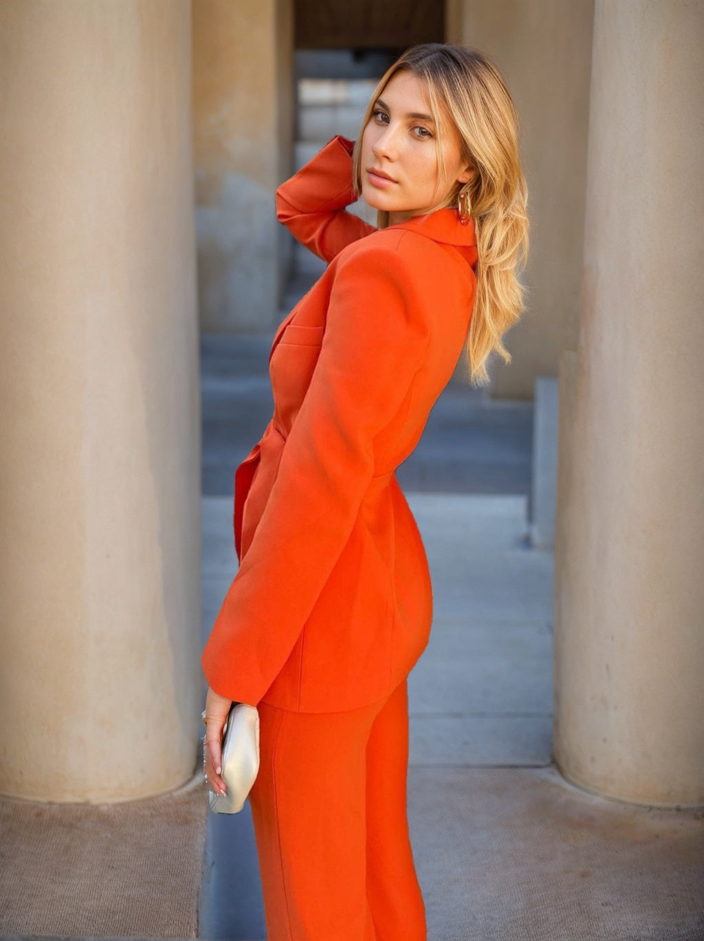 Women's 2 Piece Shawl Lapel Suits