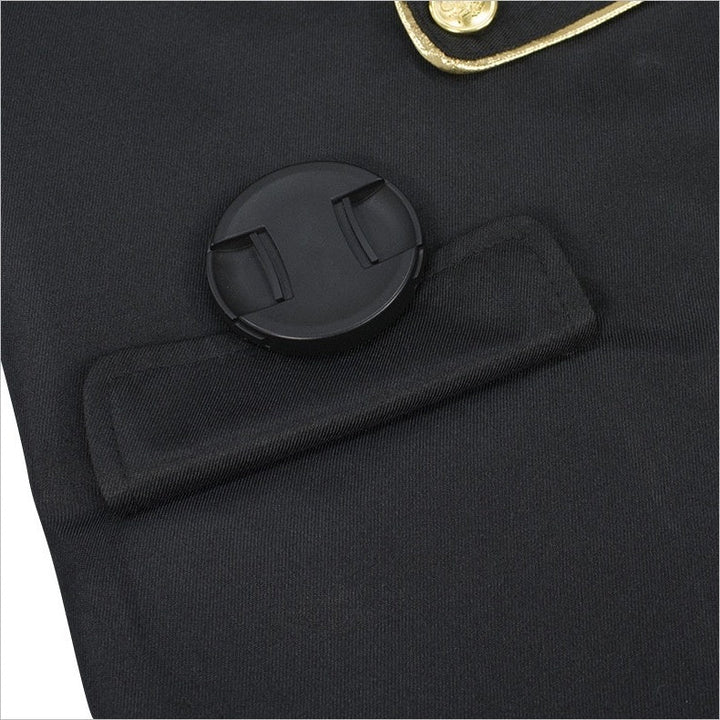 Men's Royal Halloween Vintage Gothic Punk & Gothic Carnival Masquerade Event / Party Coat Jacket