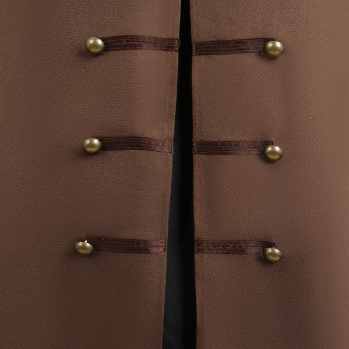 Men's Pirates of the Caribbean Pirate Jack Sparrow   Masquerade Party Cosplay Costume