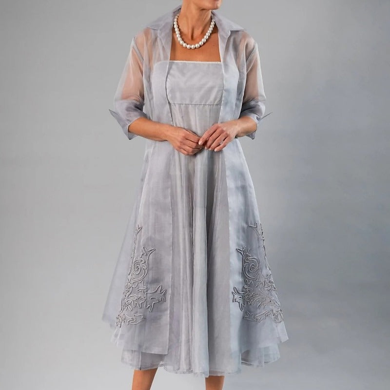 Women's Wedding Guest Pure Elegant Sun Protection Half Sleeve Tulle Wedding Shawl & Wrap Shawls  With Embroidery