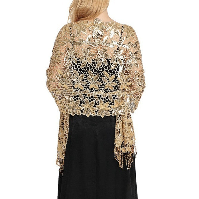 Women's Elegant Sun Protection Sleeveless Lace Wedding Wraps For Wedding Summer