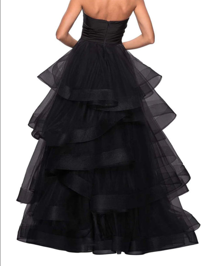 A-Line Sweetheart Ruffles Ball Gown Formal Dresses for Evening Party