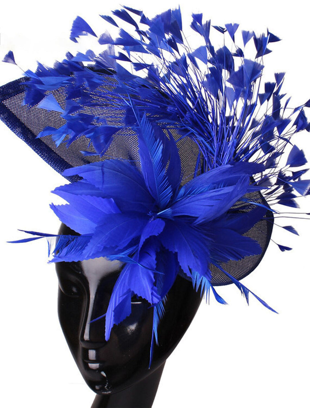Classical Wedding Party Horse Race Ladies Day Retro Feather Hatwear/Fascinator