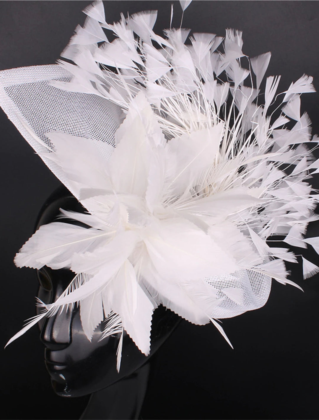 Classical Wedding Party Horse Race Ladies Day Retro Feather Hatwear/Fascinator