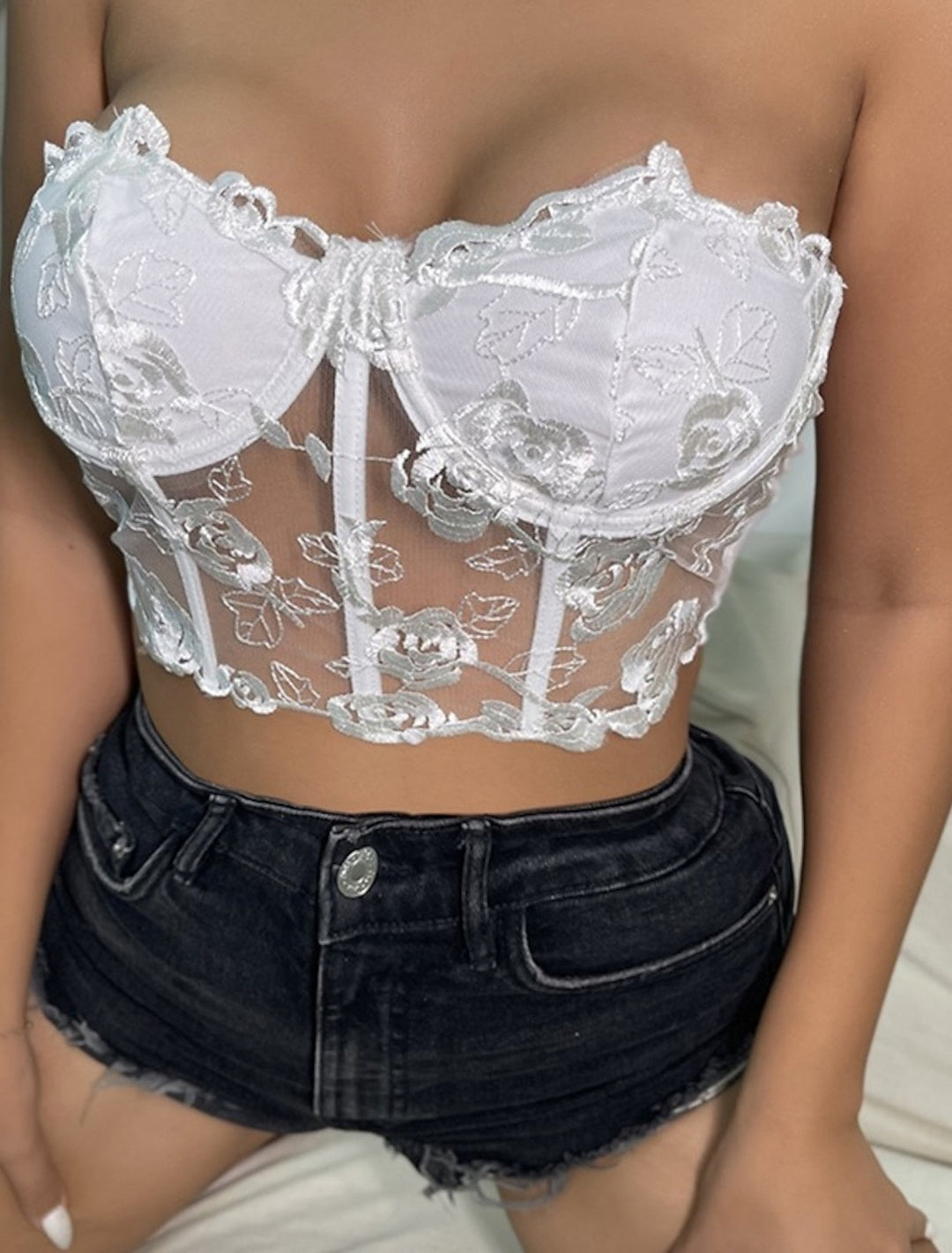 Women鈥榮 Tummy Control Overbust Corsets Tops for Wedding Party Birthday