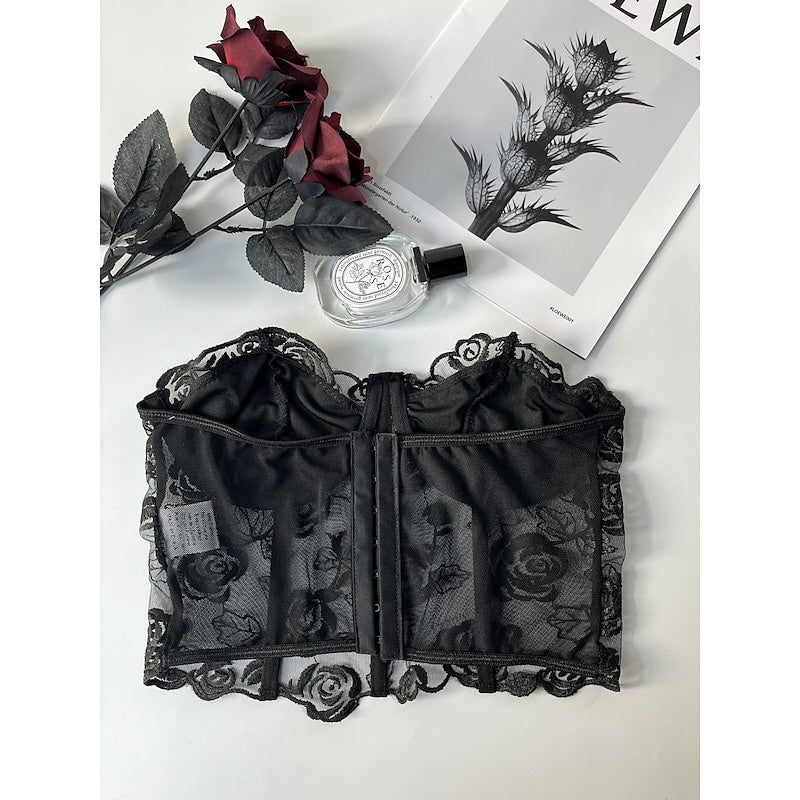 Women鈥榮 Tummy Control Overbust Corsets Tops for Wedding Party Birthday