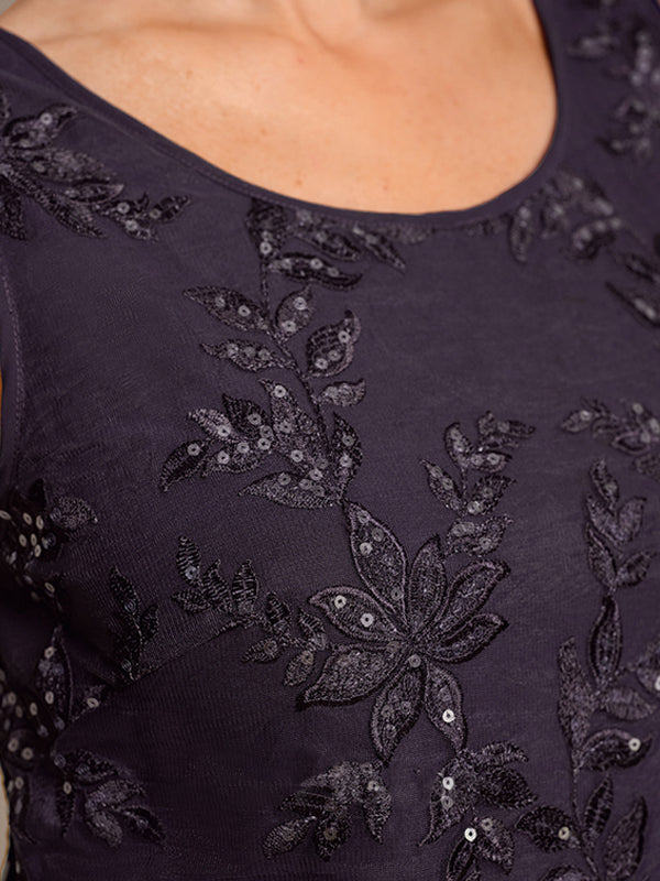 A-Line/Princess Scoop Knee-Length Mother of the Bride & Groom Dresses with Jacket & Lace Appliques & Sequins