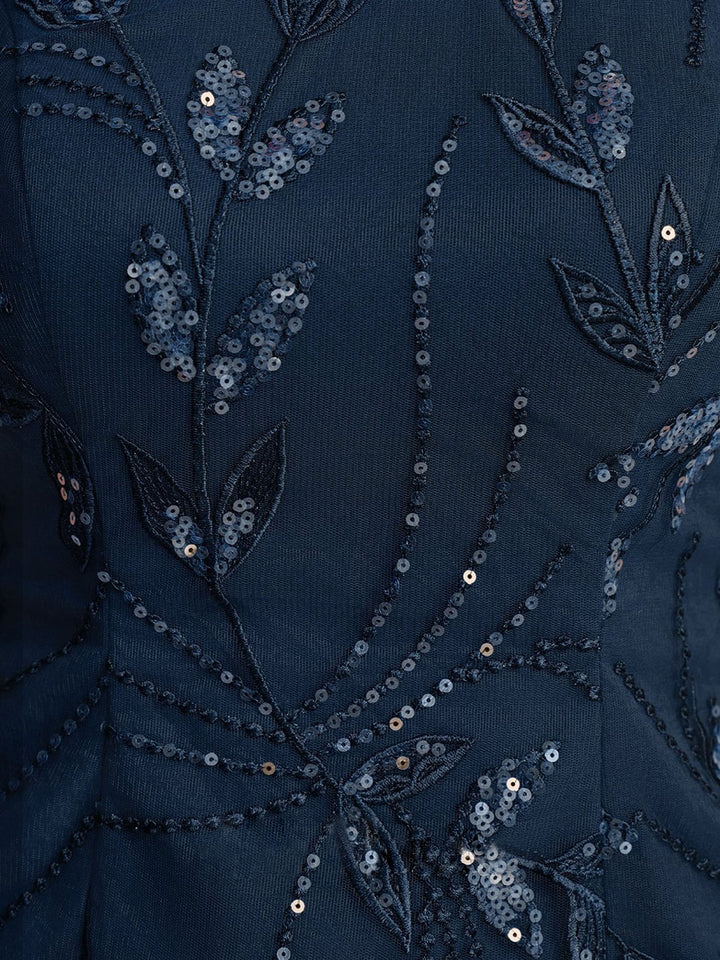 3 Pieces Scoop Sleeveless Floor-Length Mother of the Bride Pantsuits with Appliques & Sequins & Jacket