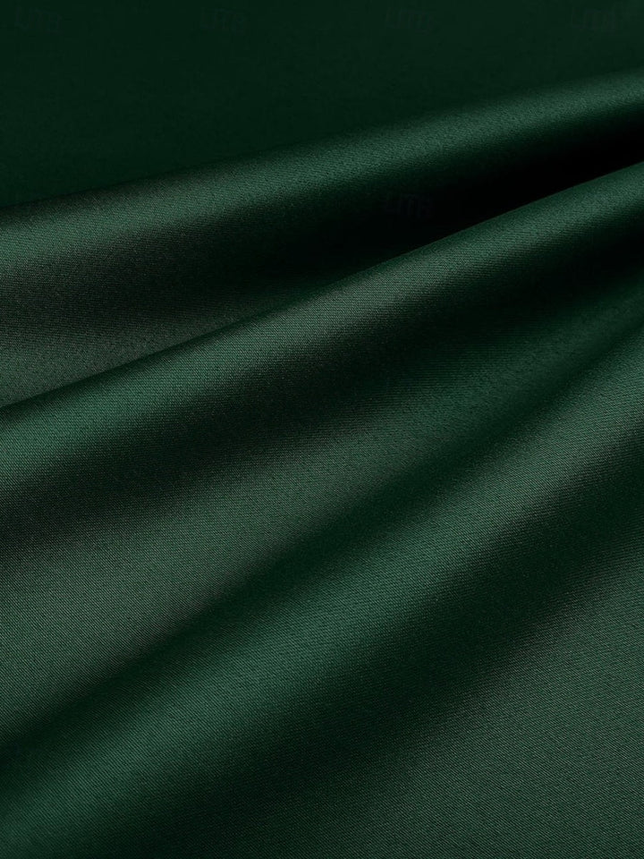 Men's Standard Fit 3 Pieces Single Breasted One-button Peaked Lapel Wedding Party Suits