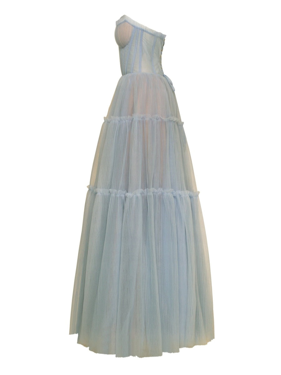 A-Line/Princess Sweetheart Sleeveless Floor-Length Pleated Bridesmaid Dresses with Lace-Up
