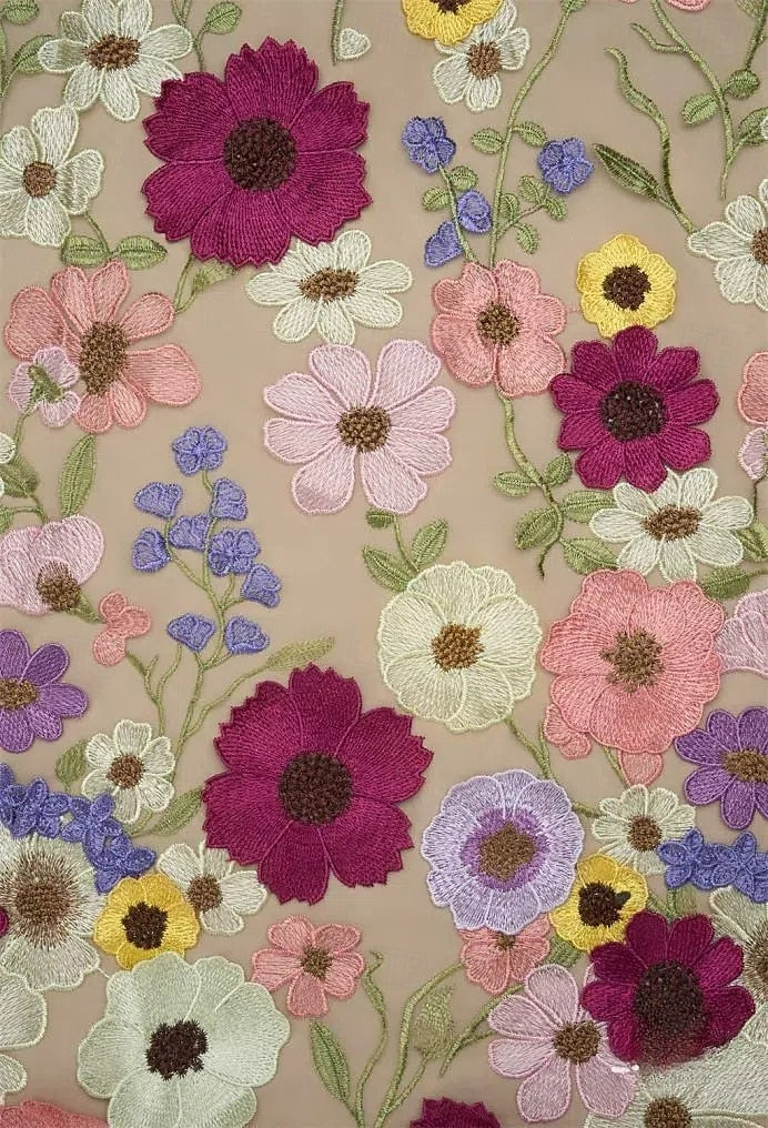 A-Line/Princess Spaghetti Straps Sleeveless Floor-Length Stylish Evening Dresses with Printed Flower